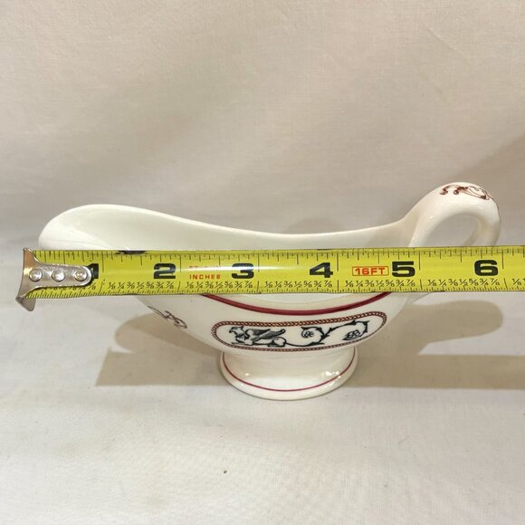 Vintage Bailey Walker Vitrified China Pottery Creamer Gravy Bowl Bedford Ohio - Picture 3 of 10